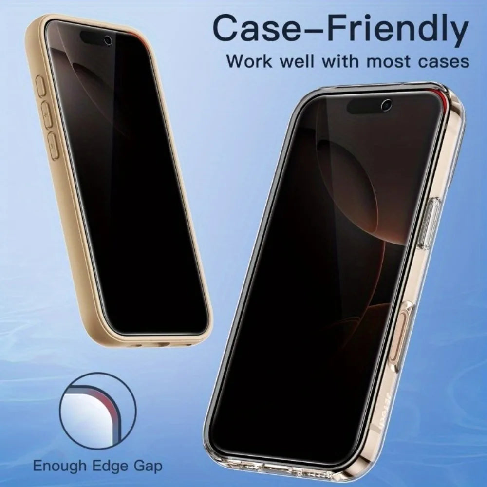 5er Pack Anti-Spy Panzerglas – Sichtschutz & Schutzfolie für iPhone
