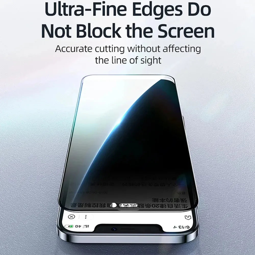3er Pack Privacy Panzerglas – Anti-Spy Displayschutz für iPhone